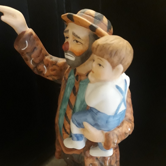 Original Emmett Kelly Clown 1989 Figurine - Picture 3 of 11